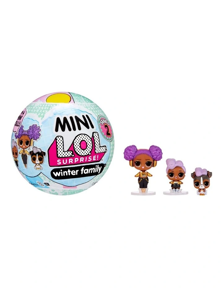 Hot Sale βοΈ LOL Surprise Mini Winter Family Playset Collection With 8 Surprises Assorted π