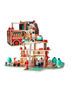 Best deal 🤩 FAO Schwarz Toy Wood Rescue Responders 21 Piece Set 🎁
