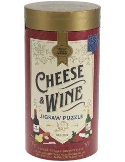 Discount π― Ridley's Cheese & Wine 500 Piece Jigsaw Puzzle π―