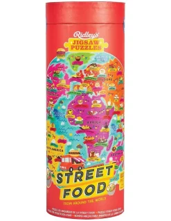 Outlet ✨ Ridley's Street Food Lover's 1000 Piece Jigsaw Puzzle 👏