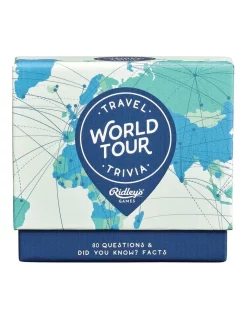 Outlet π Ridley's Travel Trivia 4 Assorted Card Game π