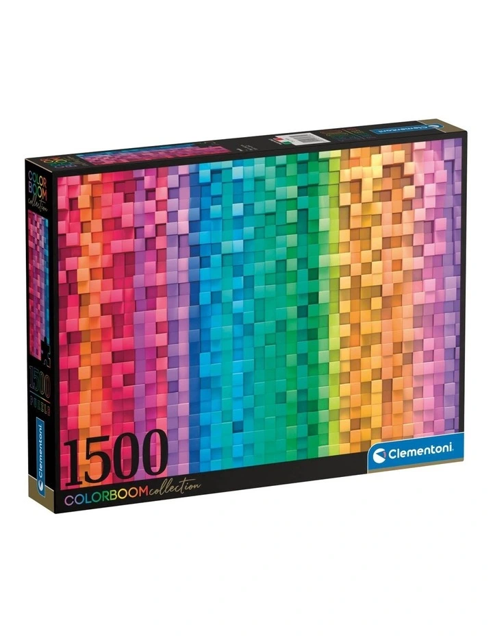 Hot Sale β Clementoni Colorboom Collection Pixel 1500 Piece Puzzle π