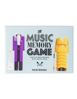 Outlet 💯 Printworks Memory Game Music Card Game 😍