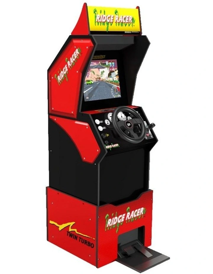Best reviews of βοΈ Arcade1UP Ridge Racer Stand-up Driving Machine π₯°