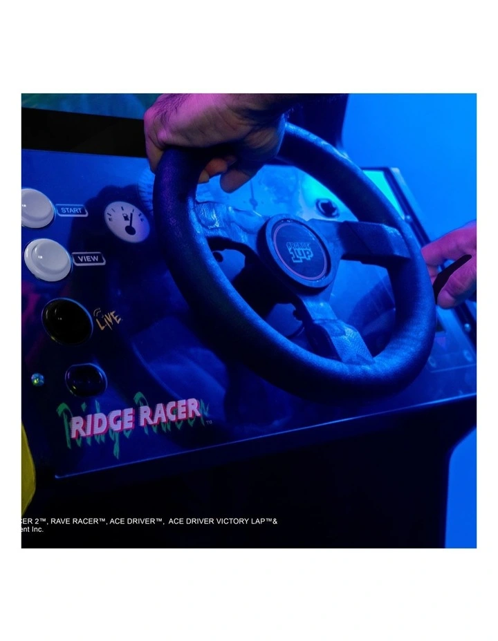 Best reviews of βοΈ Arcade1UP Ridge Racer Stand-up Driving Machine π₯° - Image 3