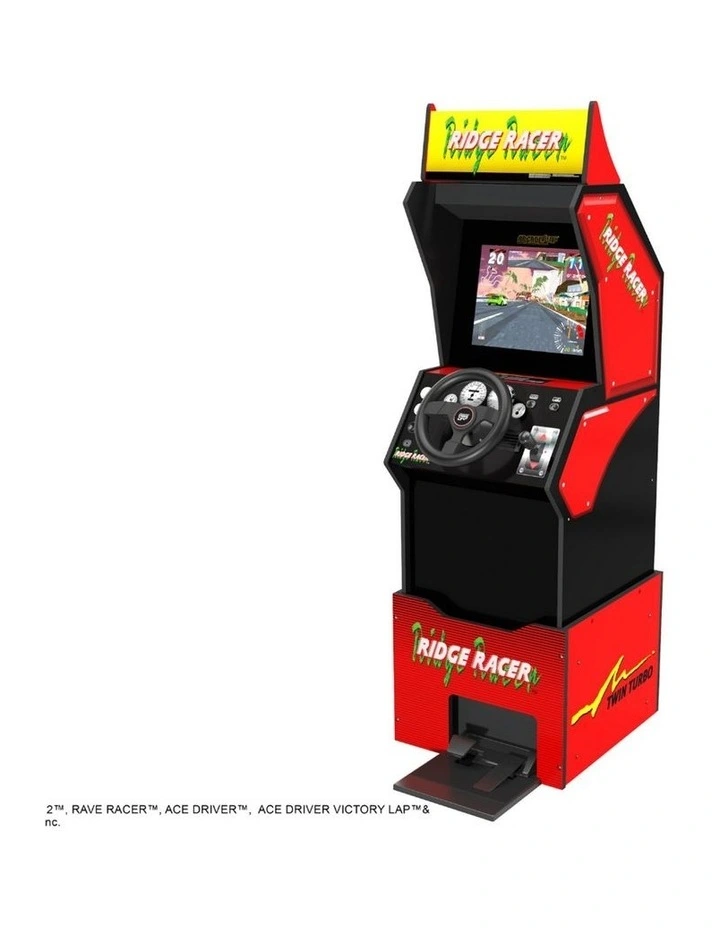 Best reviews of βοΈ Arcade1UP Ridge Racer Stand-up Driving Machine π₯° - Image 4