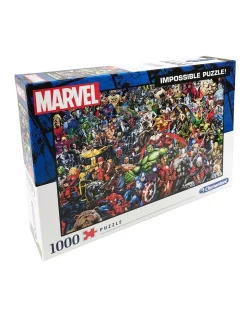 New 𧨠Clementoni 1000 Piece Marvel Impossible Puzzle π