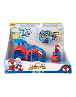 Coupon 🌟 Spidey And His Amazing Friends SNF Web Strike 2 In 1 Feature Vehicle 🌟