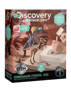 Best reviews of ✨ Discovery Toy Dinosaur Excavation Kit Skeleton 3D Puzzle Velociraptor 👏