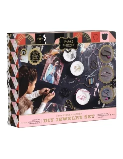 New ⭐ FAO Schwarz 👧 Girls DIY Jewelry Designer Set 💯
