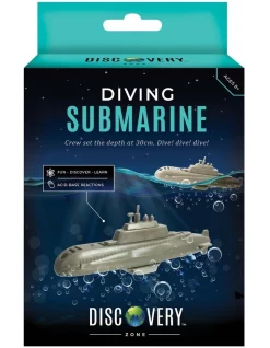 Promo 🎁 IS Gift Discovery Zone Diving Submarine In Grey ⭐