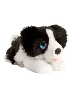 Best Sale 👏 Korimco Cuddle Pup Border Collie 32cm Plush Toy 👍