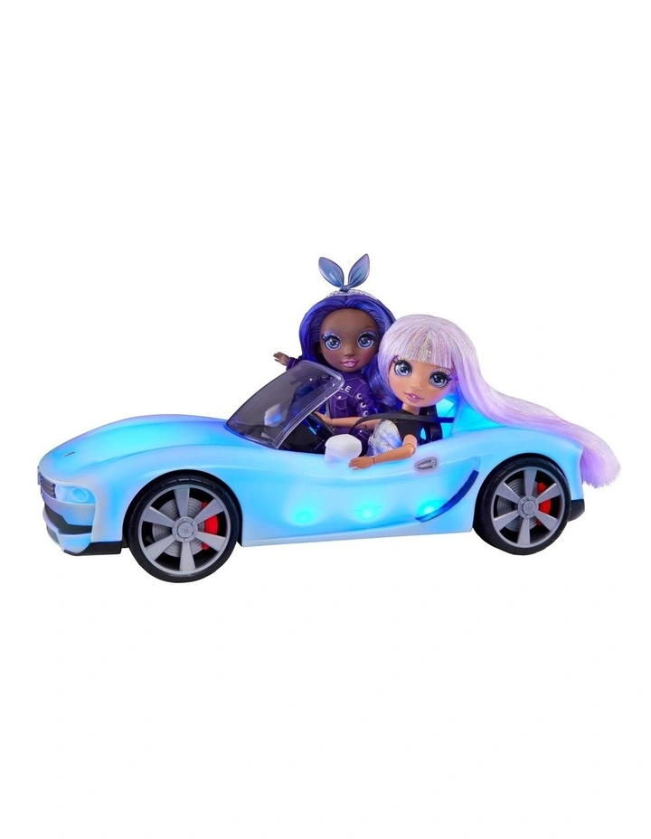 Promo π€© Rainbow High Colour Change Car-Convertible Vehicle With 8-In-1 Led Light-Up Lights, Gift & Collectable For Kids Ages 6 π€© - Image 2